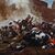 Neapolitan school of the 17th century, Battle scenes between Christians and Turks