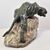 ANTICHE SCULTURE IN BRONZO, GRANDE LEONESSA, GIACOMO MERCULIANO, ART DECO, XX SECOLO. (STB103)