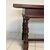 Tavolo a rocchetto in noce . Emilia fine 600