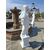 Statue quattro stagioni in marmo con basamento - Altezza con piedistallo 160