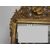 Specchiera in legno intagliato e dorato a foglia. Toscana epoca impero prima metà 800
