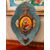 Grande acquasantiera raffigurante la Madonna della Seggiola.