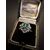 Anello  in  Platino  con  Smeraldo  e  Diamanti