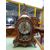 Orologio da tavolo Boulle in bronzo finemente cesellato prima metà 1900 Francia