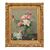 DIPINTI ANTICHI DI FIORI, NATURE MORTE CON VASO DI PEONIE, OLIO SU TELA, INIZIO XX SECOLO. (QF689)