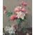 DIPINTI ANTICHI DI FIORI, NATURE MORTE CON VASO DI PEONIE, OLIO SU TELA, INIZIO XX SECOLO. (QF689)