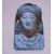 Olio su ardesia volto mitologico greco di Kore -Alessandro La Motta