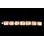 Bracciale in argento con sette cammei con scene neoclassiche.