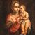 Painting Virgin with child from 17th century