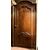 PTI291 - N. 2 porte barocche in pioppo, con telaio, epoca '600, luce cm L 115 x H 268