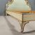 Letto Matrimoniale in Legno Laccato Italia XX Secolo