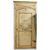 PTL474 - N. 2 porte laccate, con telaio, epoca '700, misure luce cm L 100 x H 220