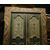 PTL470 - N. 2 porte a due battenti laccate, con telaio, epoca '700, luce cm L 115 x H 222
