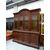 Imponente Libreria in piuma di mogano con vetri molati 1880 Napoleone III Francia