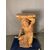 Coppia di sculture reggi-vaso in marmo giallo - Poseidone e Anfitrite. Italia, XIX-XX secolo.