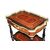 Etagere Tavolino con Ripiani e Cassetto Stile Napoleone III del 1800