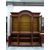 Imponente Libreria in piuma di mogano con vetri molati 1880 Napoleone III Francia