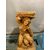 Coppia di sculture reggi-vaso in marmo giallo - Poseidone e Anfitrite. Italia, XIX-XX secolo.