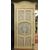PTL464 - Porta laccata con pannelli dipinti, epoca '700, misure luce cm L 94 x H 222