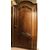 PTI291 - N. 2 porte barocche in pioppo, con telaio, epoca '600, luce cm L 115 x H 268