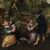 Lodewijk Toeput, detto Ludovico Pozzoserrato (Anversa o Malines 1550 ca. - Treviso 1604 o 1605) - Incontro fra dame e cavalieri in un paesaggio.