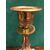 Coppia di candelabri in bronzo