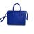 SAINT LAURENT Borsa Shopper in Pelle Col. Blu Sac de Jour S