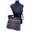 GUCCI Borsa a Tracolla in Tela Col. Blu Diamond M