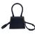 JACQUEMUS Borsa a Mano in Pelle Col. Bianco Chiquito S