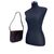 YVES SAINT LAURENT Borsa a Tracolla Vintage in Pelle Col. Marrone S