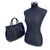 YVES SAINT LAURENT Borsa Shopper Vintage in Tela Col. Nero M