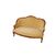Salotto Luigi XV con bronzi in legno di Bois de Rose Divano 2 Poltrone e 2 Sedie