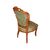 Salotto Luigi XV con bronzi in legno di Bois de Rose Divano 2 Poltrone e 2 Sedie