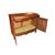 Credenza 2 porte francese in legno di noce stile Provenzale con motivo di intaglio XIX secolo