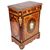 Credenza in legno in palissandro, intarsi in varie essenze, placche in porcellana e finiture in bronzo dorato, Francia, fine XIX secolo