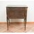 Comodino Luigi XIV Francese in legno laccato e dipinto Stampigliato "Dubois 1683".
