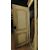PTL610 - Porta in legno laccato, un battente, con telaio, epoca '700, luce cm L 83 x H 205
