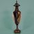 French vase in the style of Sèvres, gilt bronze mount. Paintings signed Poitevin. Late 19th century