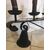 Wrought iron chandelier