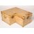 Baule Cinese in pelle: ideale come tavolino angolare - M/1764