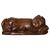 Antica scultura in legno "bimba che dorme"- O/5303