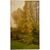 Large antique Spring-Summer landscape painting, also suitable as a sliding door - O/7362