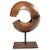 Antica moneta in rame dello Zaire come moderna scultura - O/5555
