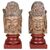 Coppia sculture in legno policromo - O/5544 - O/7728