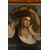 Pair of antique French paintings with a portrait of Lavinia - O/7418