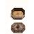 Antique cast iron tobacco box. - O/1988