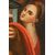 Pair of antique French paintings with a portrait of Lavinia - O/7418