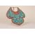 Antique Rare Tibetan Breastplate in turquoise and coral - O/5153