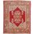 Large antique Turkish Ushak rug (940)