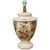 Ceramic lamp with hand-painted roses - O/2626